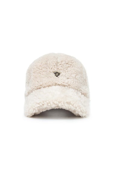  Tamer Tanca Unisex Kürk Bej Şapka