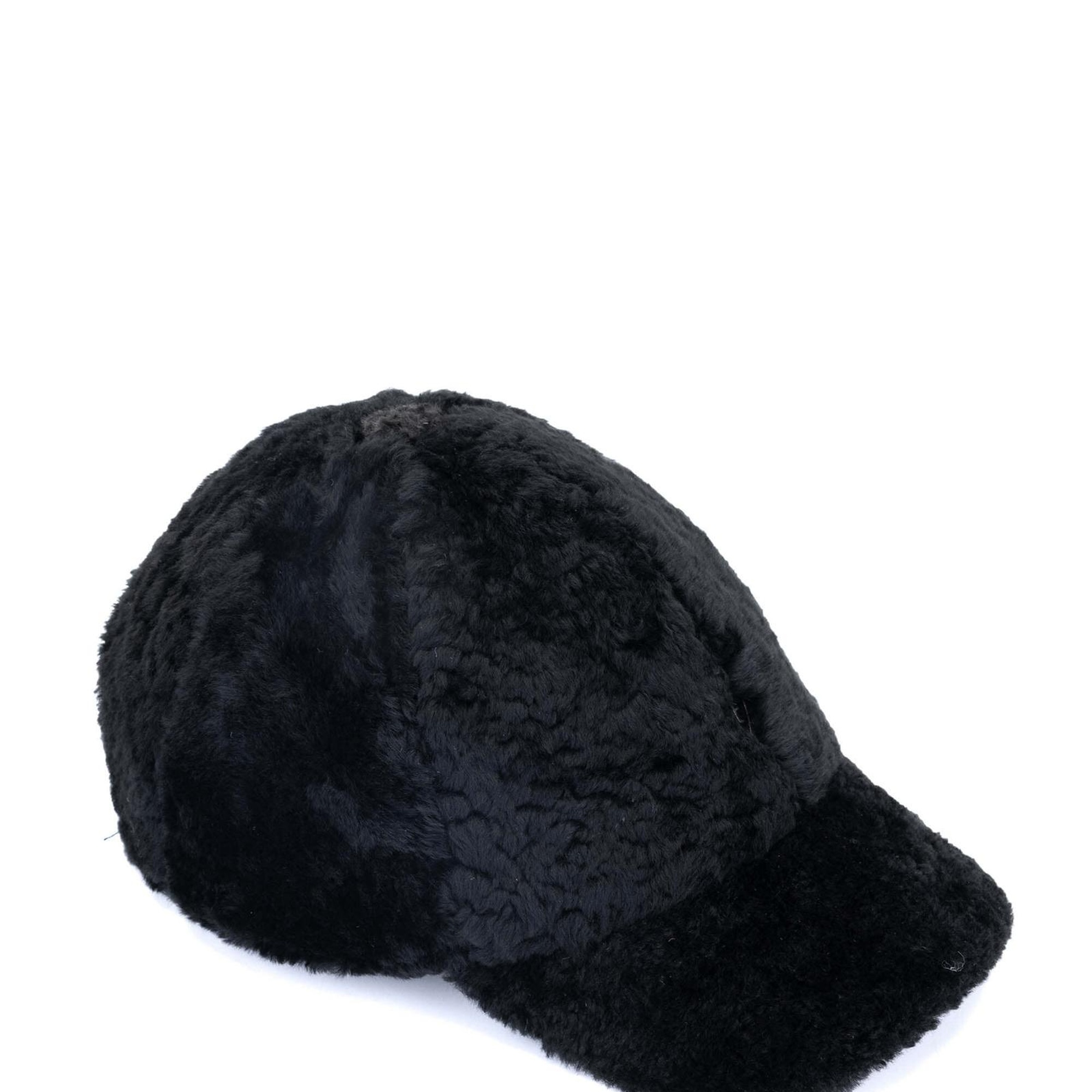 Tamer Tanca Unisex Kürk Siyah Şapka