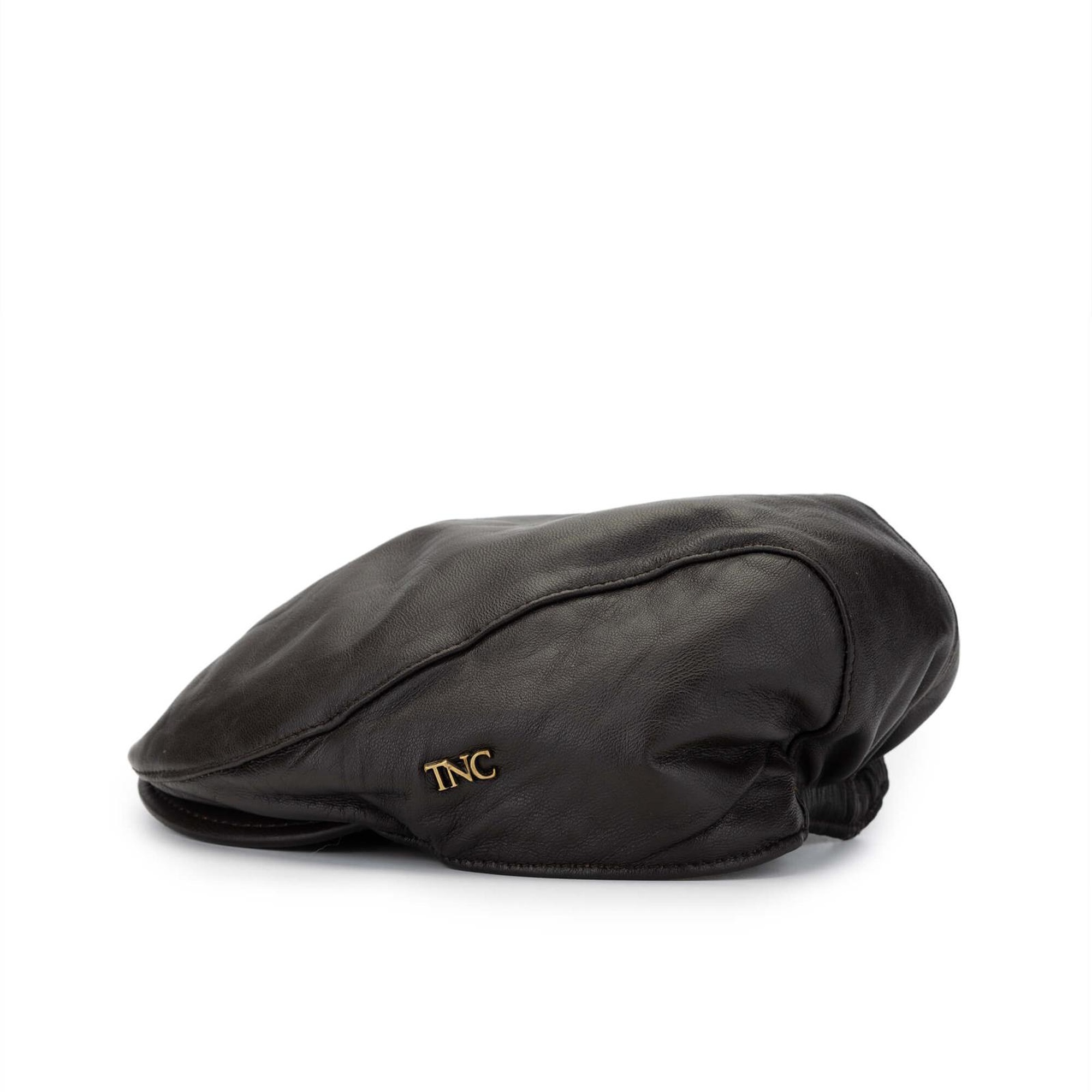 Tamer Tanca Erkek Hakiki Deri Kahverengi Şapka