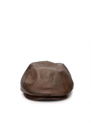  Tamer Tanca Erkek Hakiki Deri Taba Şapka