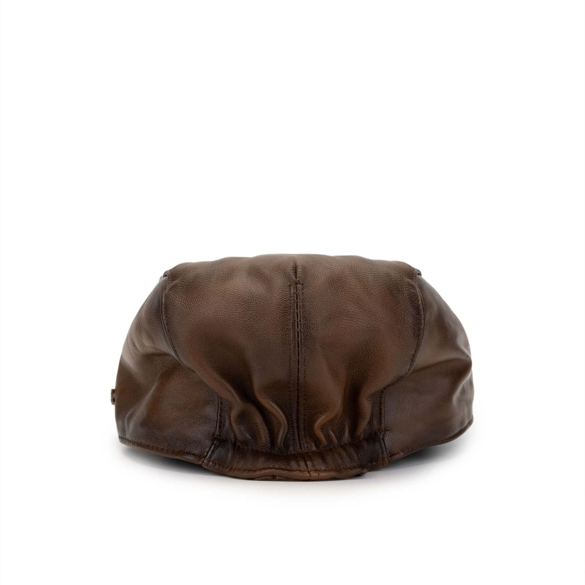 Tamer Tanca Erkek Hakiki Deri Taba Şapka