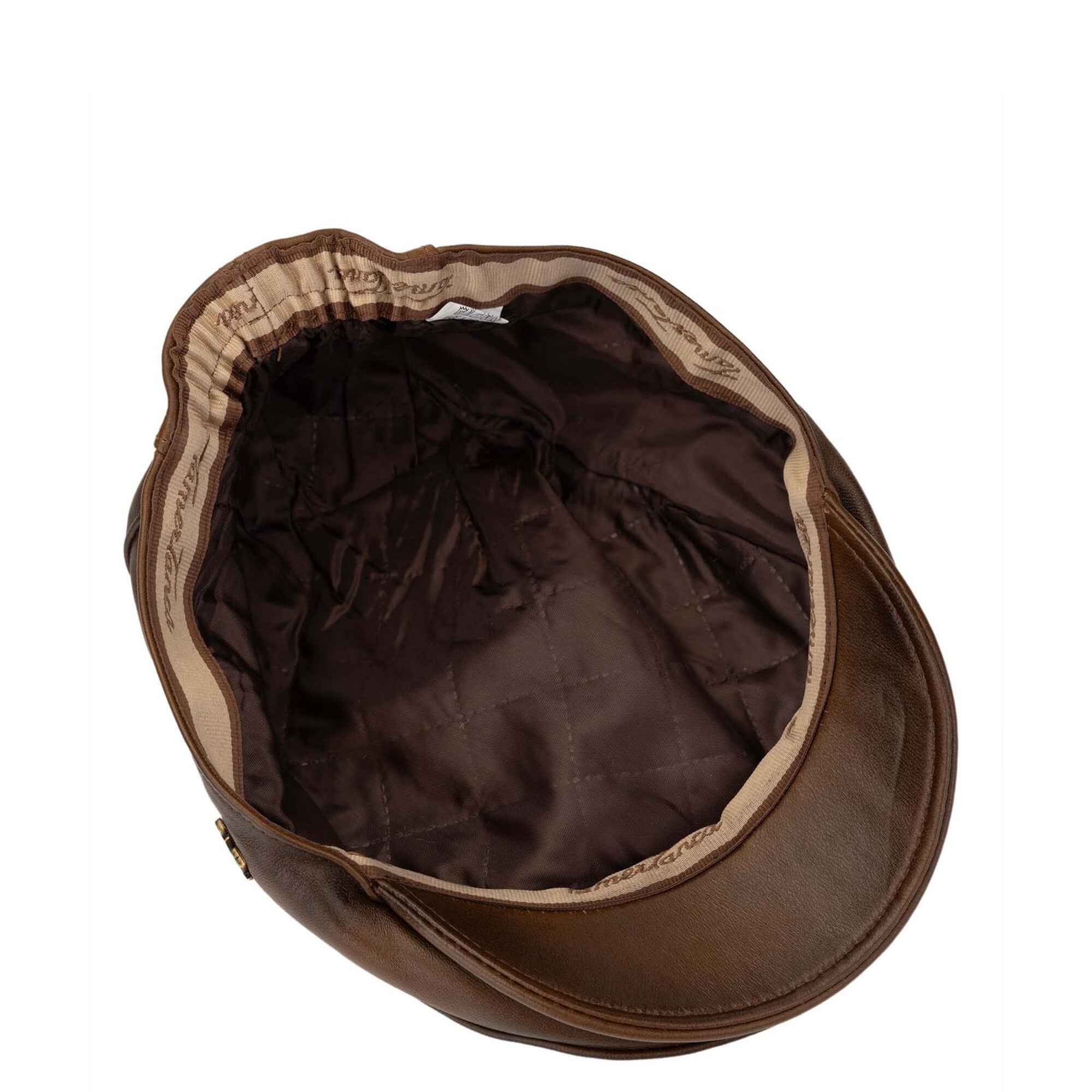 Tamer Tanca Erkek Hakiki Deri Taba Şapka