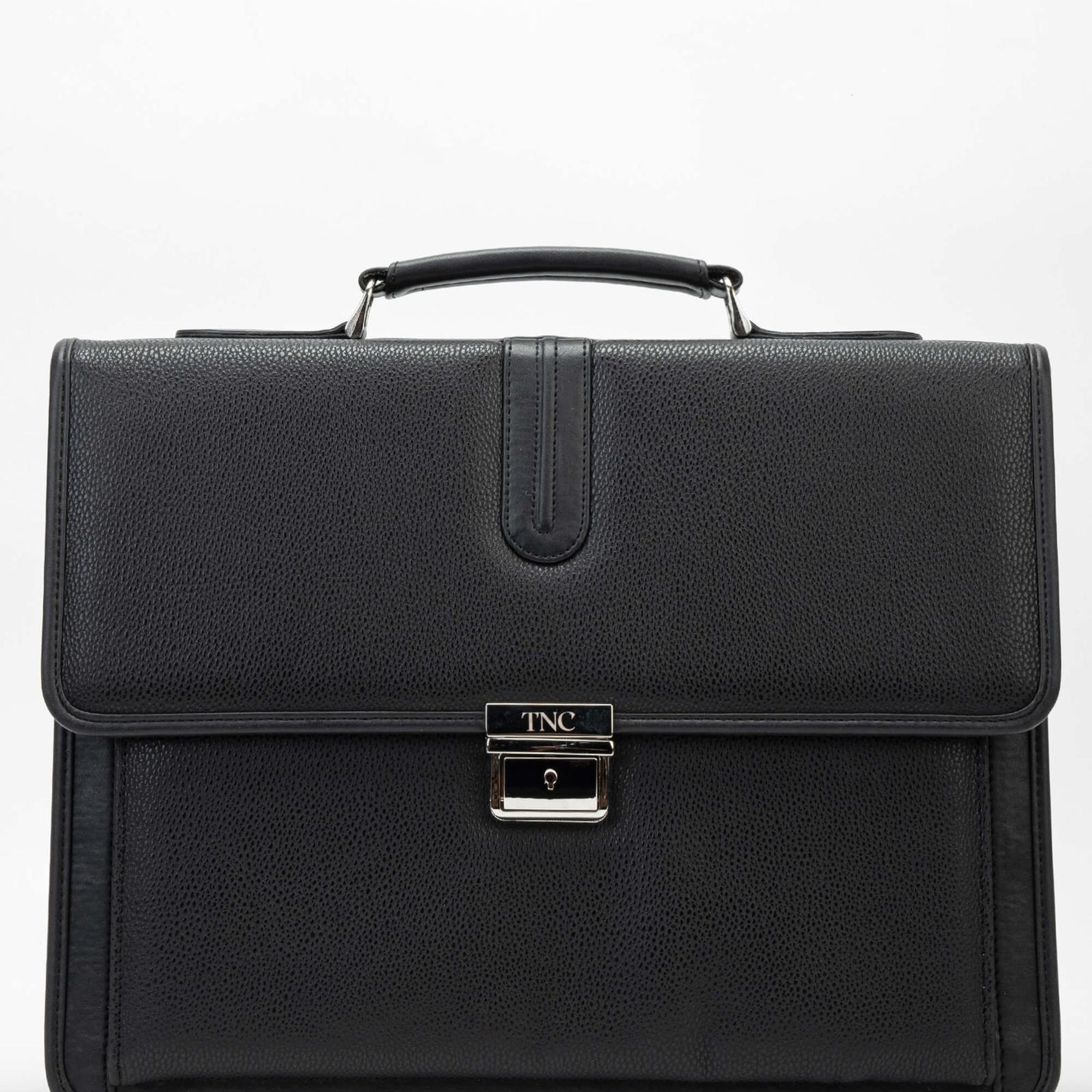 Tamer Tanca Erkek Vegan Siyah Evrak Çantası