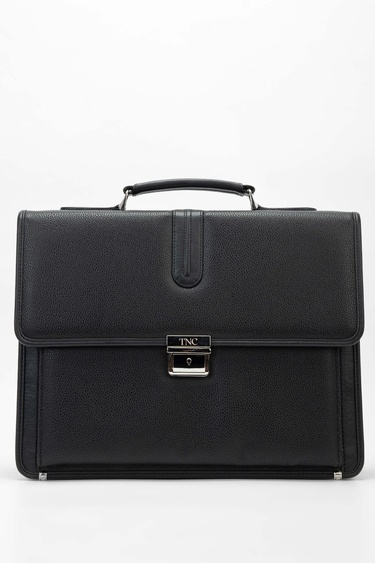  Tamer Tanca Erkek Vegan Siyah Evrak Çantası