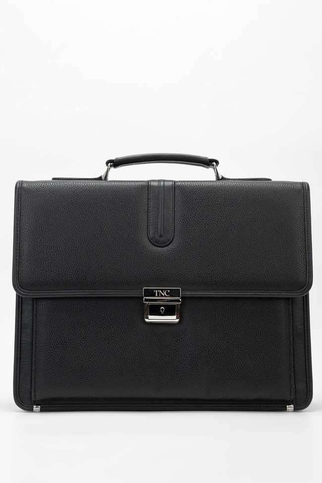  Tamer Tanca Erkek Vegan Siyah Evrak Çantası