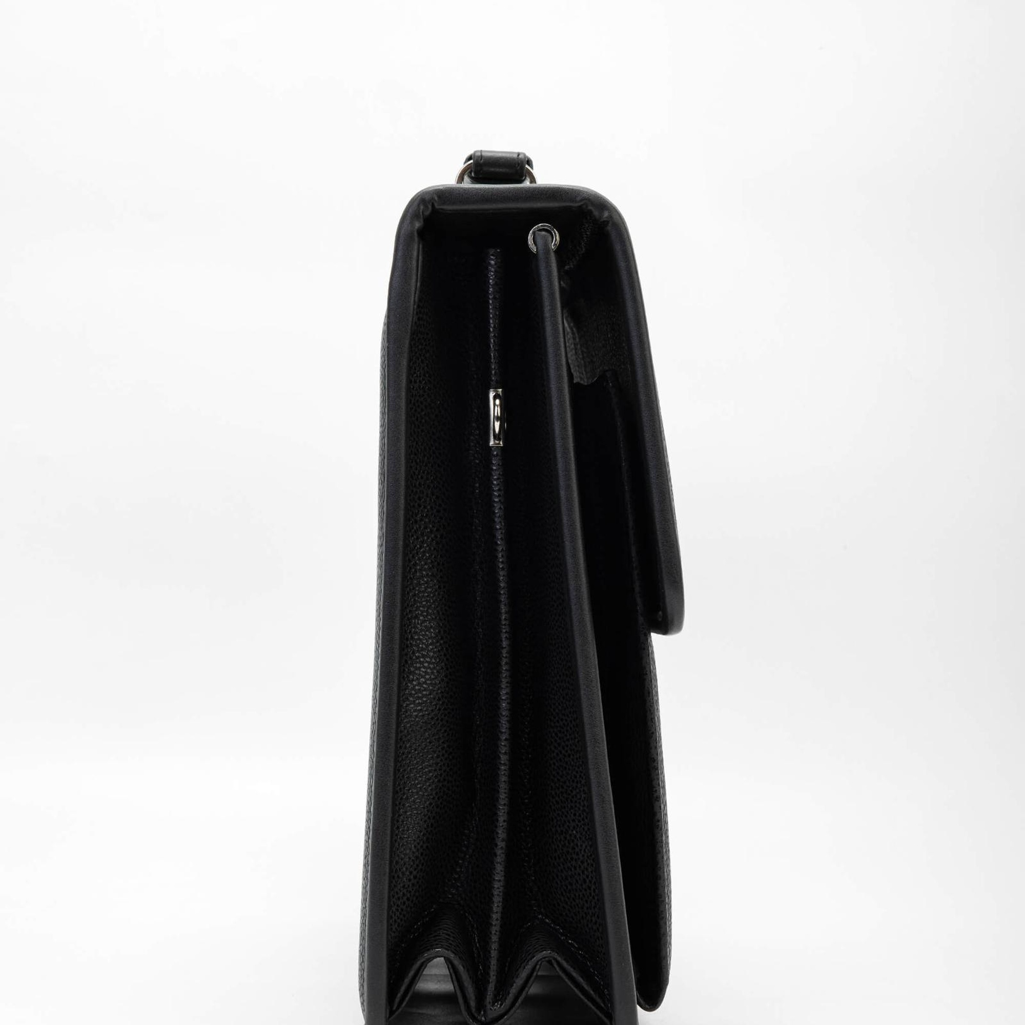 Tamer Tanca Erkek Vegan Siyah Evrak Çantası