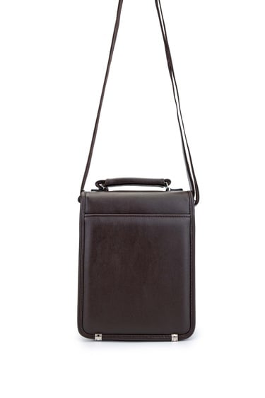  Tamer Tanca Erkek Vegan Kahverengi Postacı Çantası