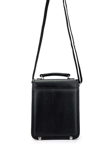  Tamer Tanca Erkek Vegan Siyah Postacı Çantası