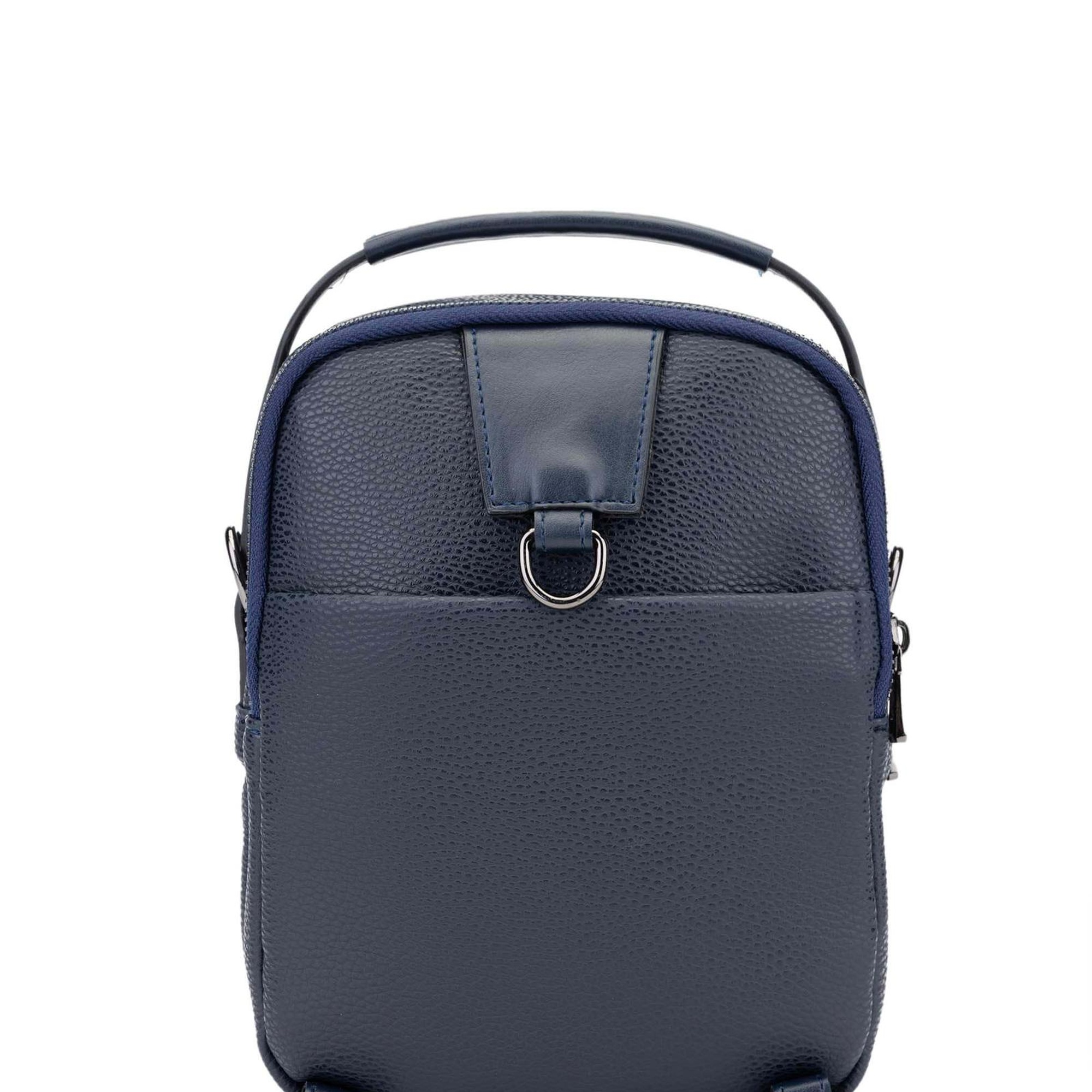 Tamer Tanca Erkek Vegan Lacivert Body Bag Çanta