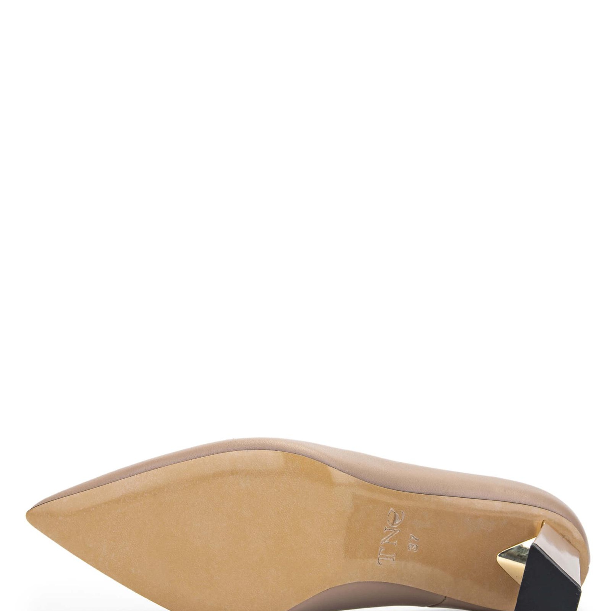 Tamer Tanca Kadın Hakiki Deri Vizon Topuklu Ayakkabı