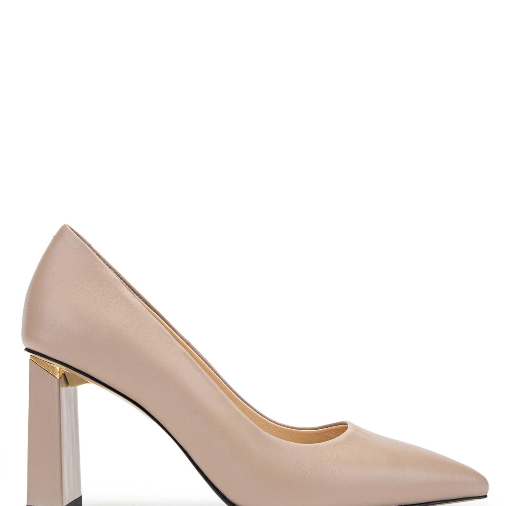 Tamer Tanca Kadın Hakiki Deri Vizon Topuklu Ayakkabı