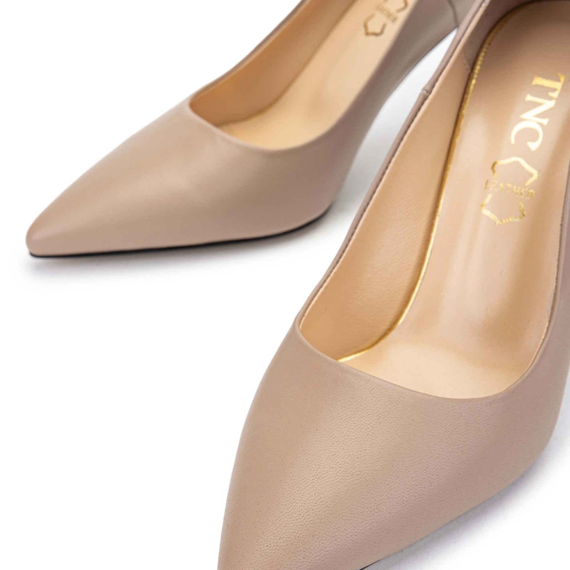 Tamer Tanca Kadın Hakiki Deri Vizon Topuklu Ayakkabı