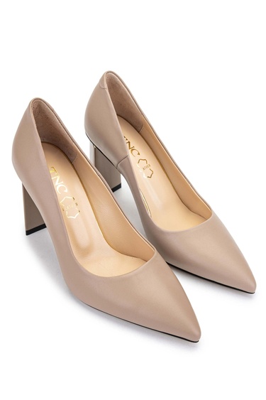  Tamer Tanca Kadın Hakiki Deri Vizon Topuklu Ayakkabı