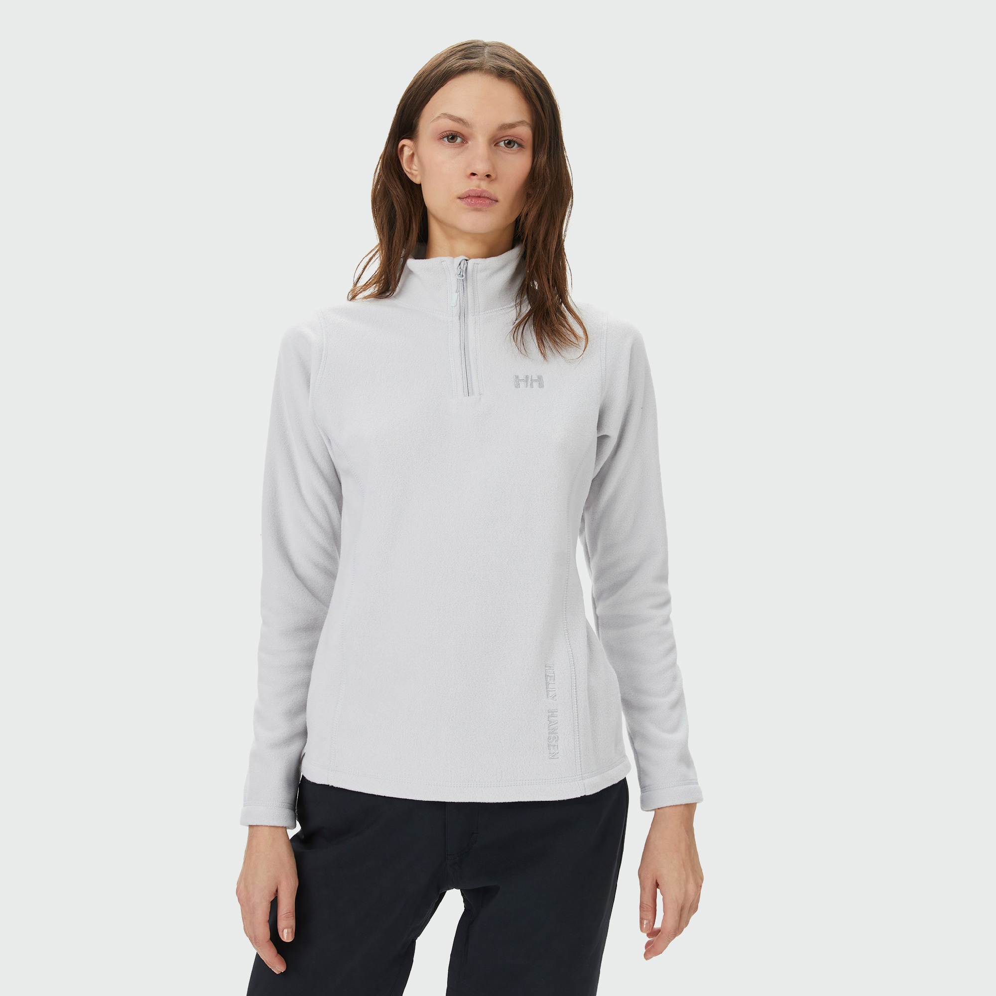 Helly Hansen Slope Polar Fleece Kadın Gri Sweatshirt