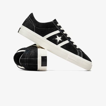  Converse One Star Academy Pro Unisex Siyah Süet Sneaker