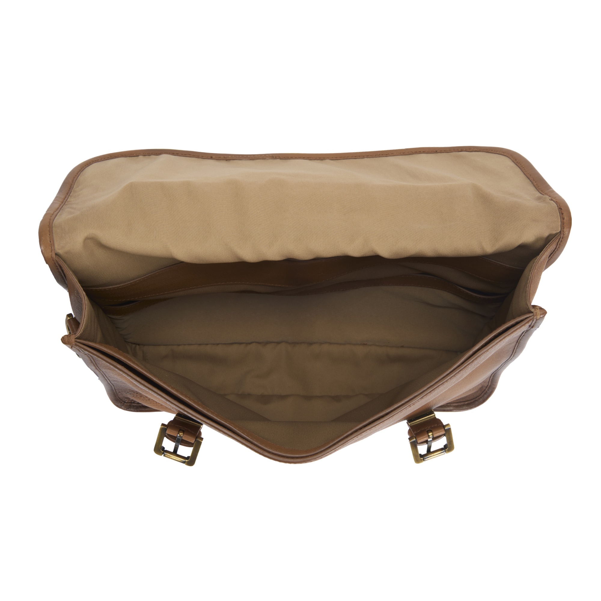 Leonel Kahve Vintage Deri Evrak Çantası