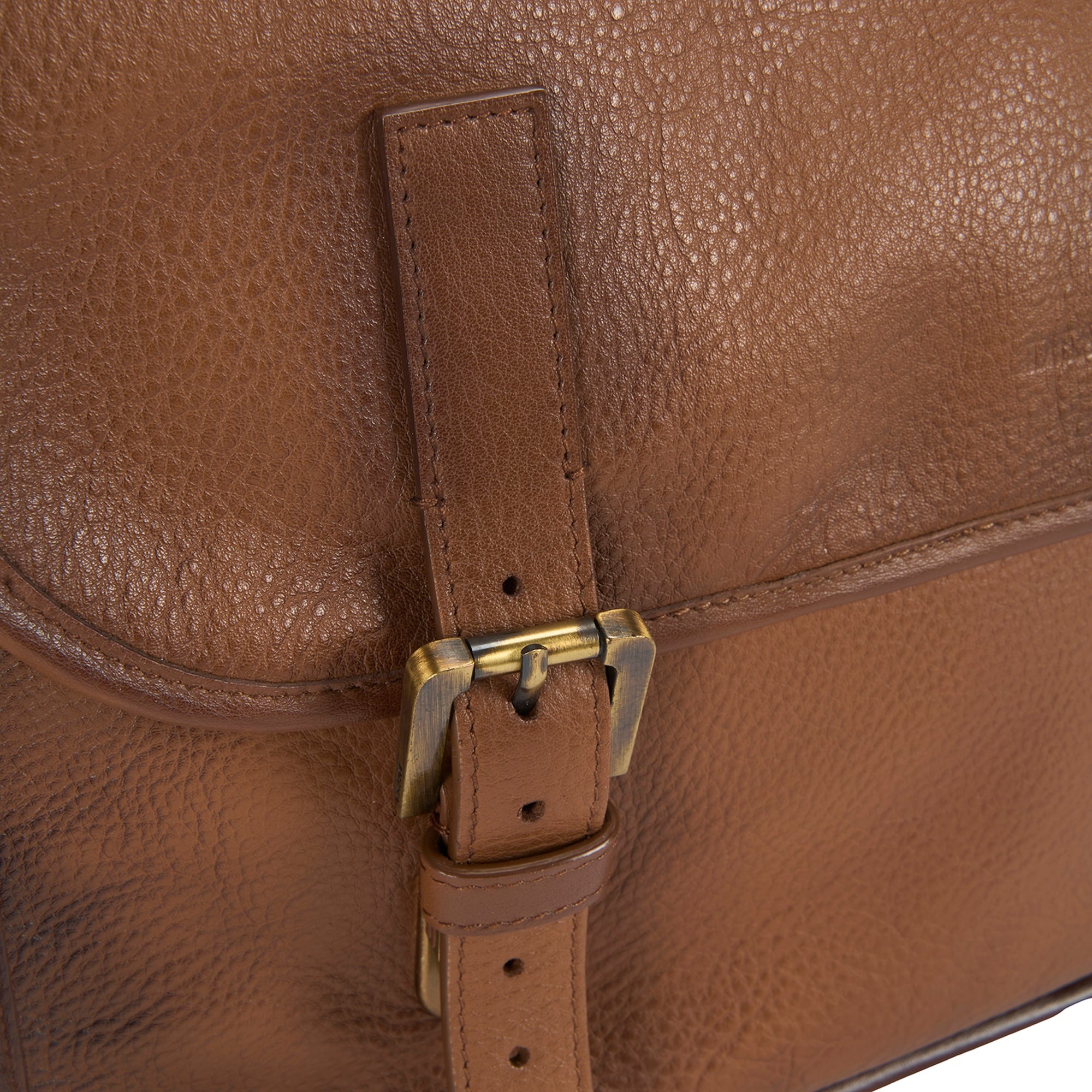 Leonel Kahve Vintage Deri Evrak Çantası