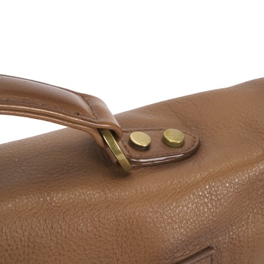  Leonel Kahve Vintage Deri Evrak Çantası