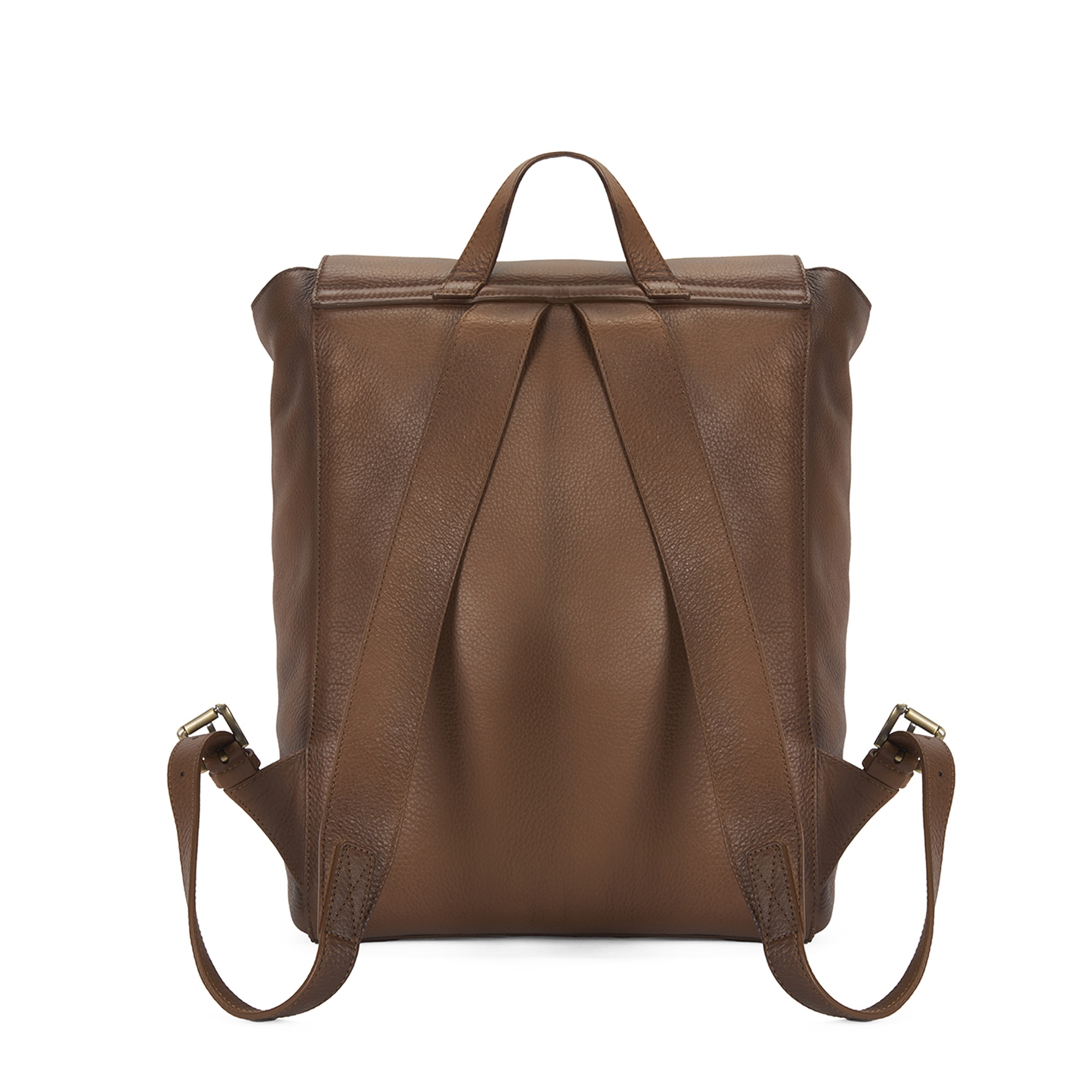 Mateo Kahve Vintage Deri Sırt Çantası