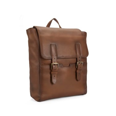  Mateo Kahve Vintage Deri Sırt Çantası