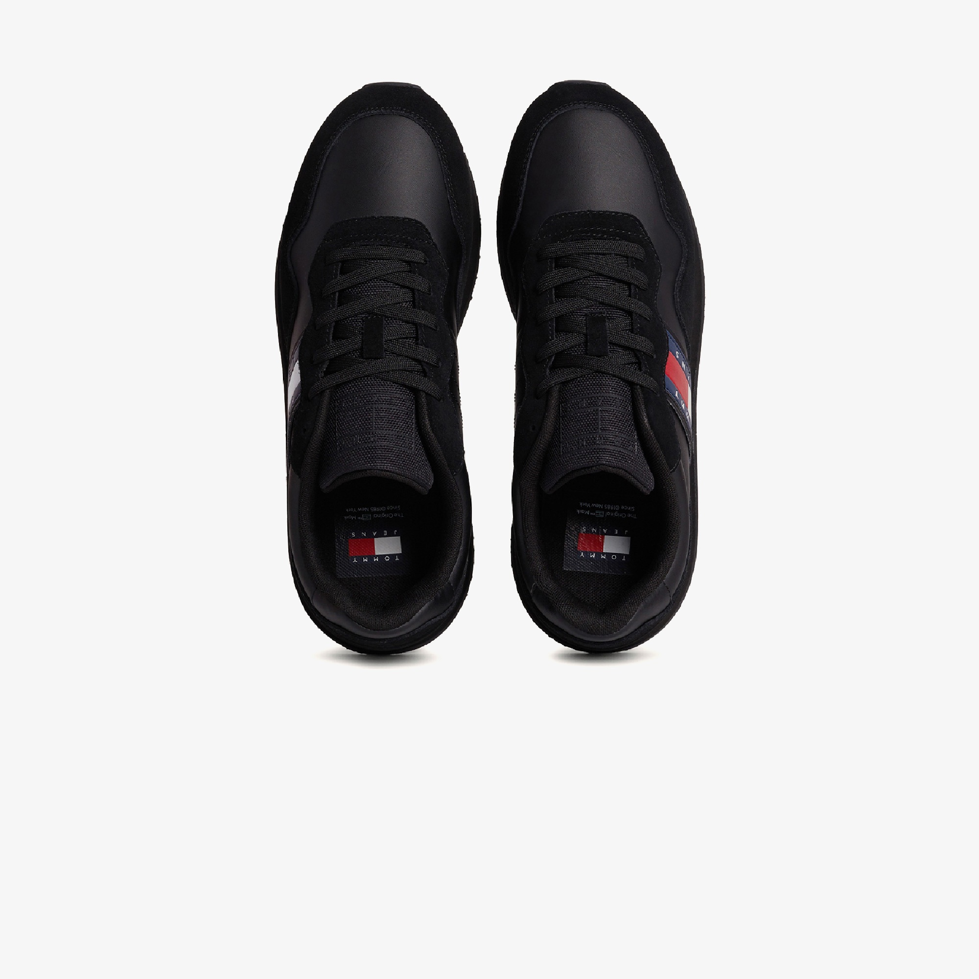 Tommy Hilfiger Jeans Modern Runner Erkek Siyah Spor Ayakkabı