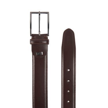  Erkek Klasik Koyu Kahve Kemer