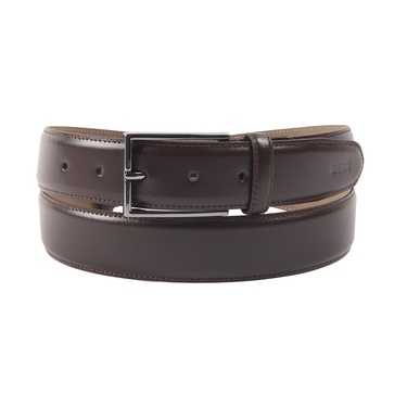  Erkek Klasik Koyu Kahve Kemer