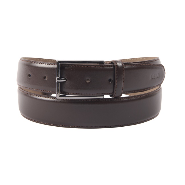  Erkek Klasik Koyu Kahve Kemer