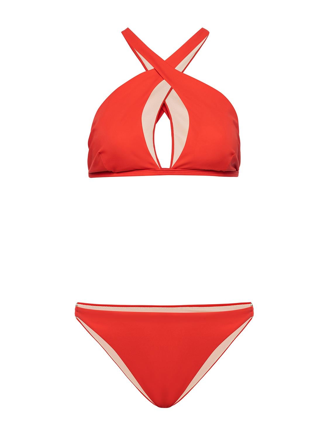  Çapraz Askılı Bikini Takımı
