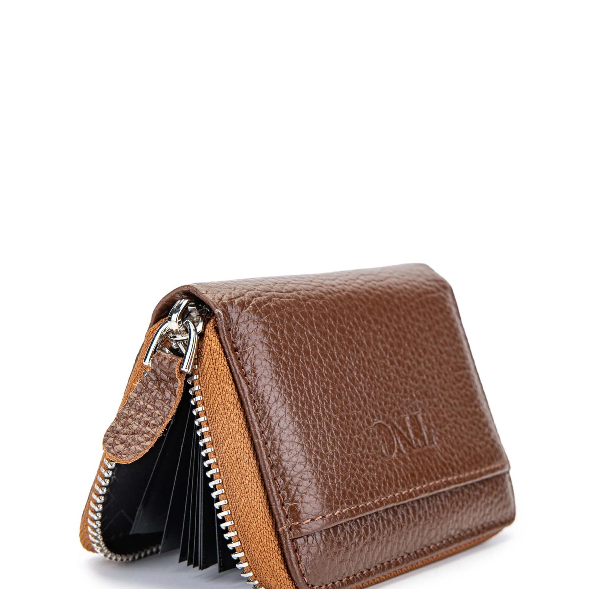 Tamer Tanca Erkek Hakiki Deri Taba Kartlık