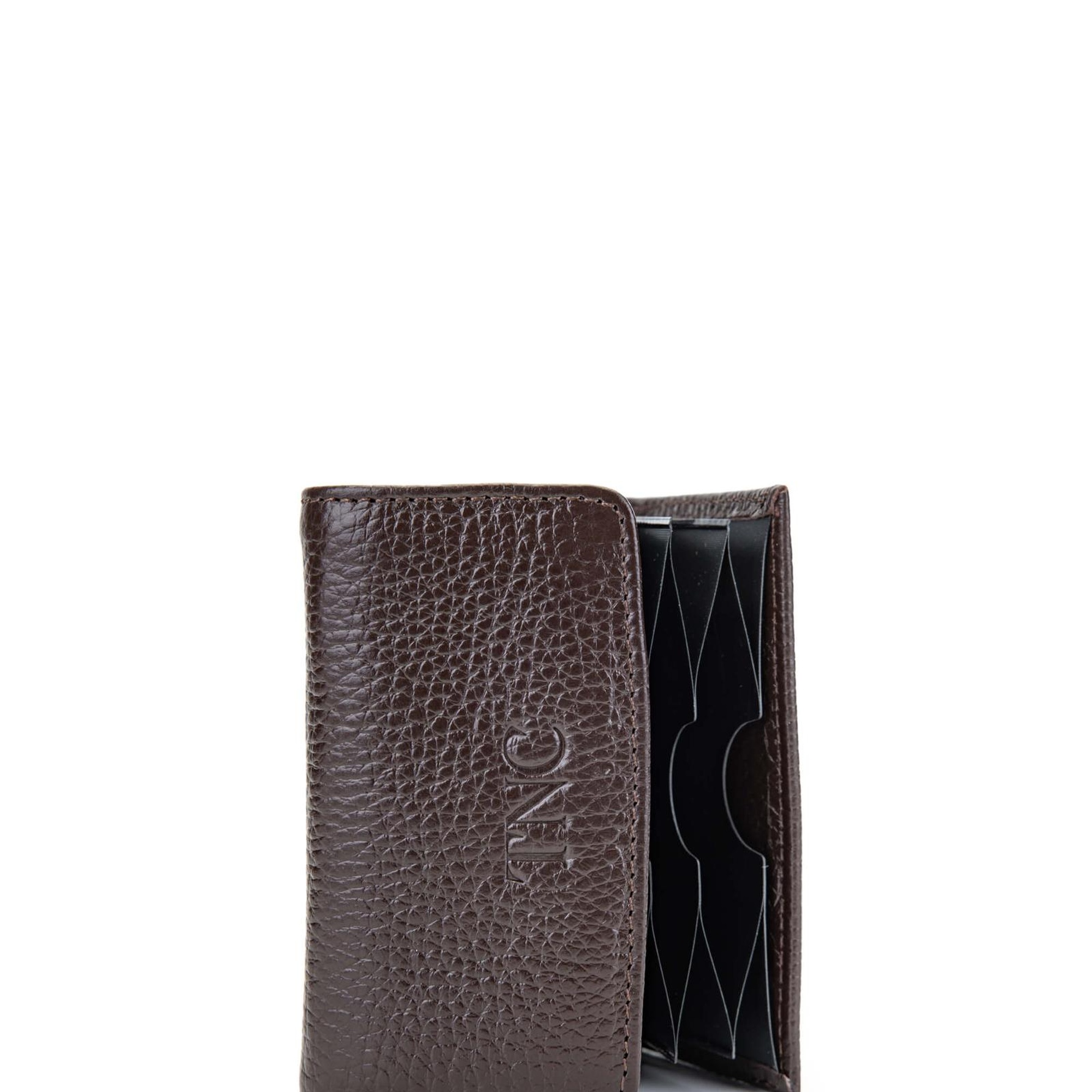 Tamer Tanca Erkek Hakiki Deri Kahverengi Kartlık