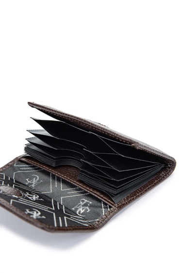  Tamer Tanca Erkek Hakiki Deri Kahverengi Kartlık