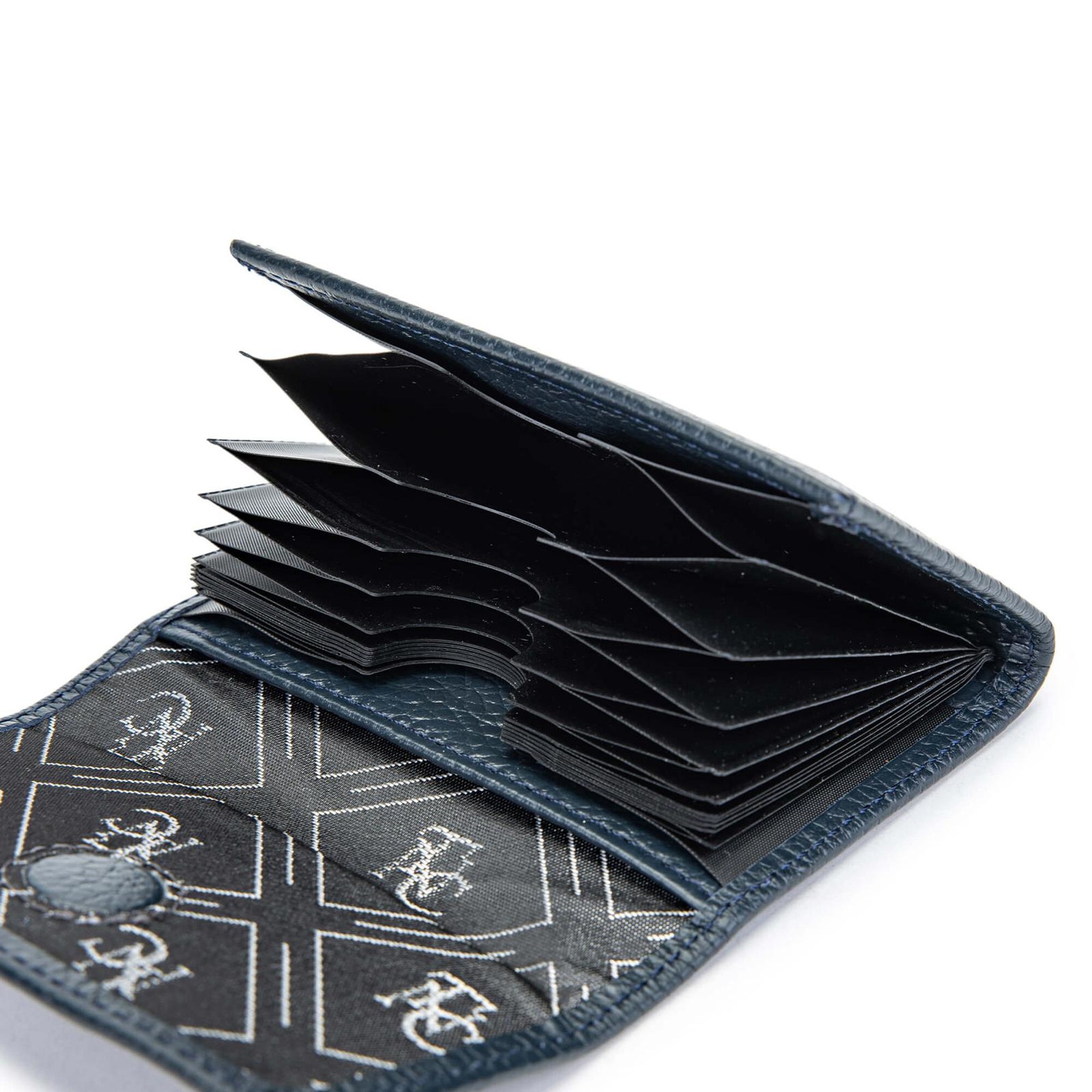 Tamer Tanca Erkek Hakiki Deri Lacivert Kartlık