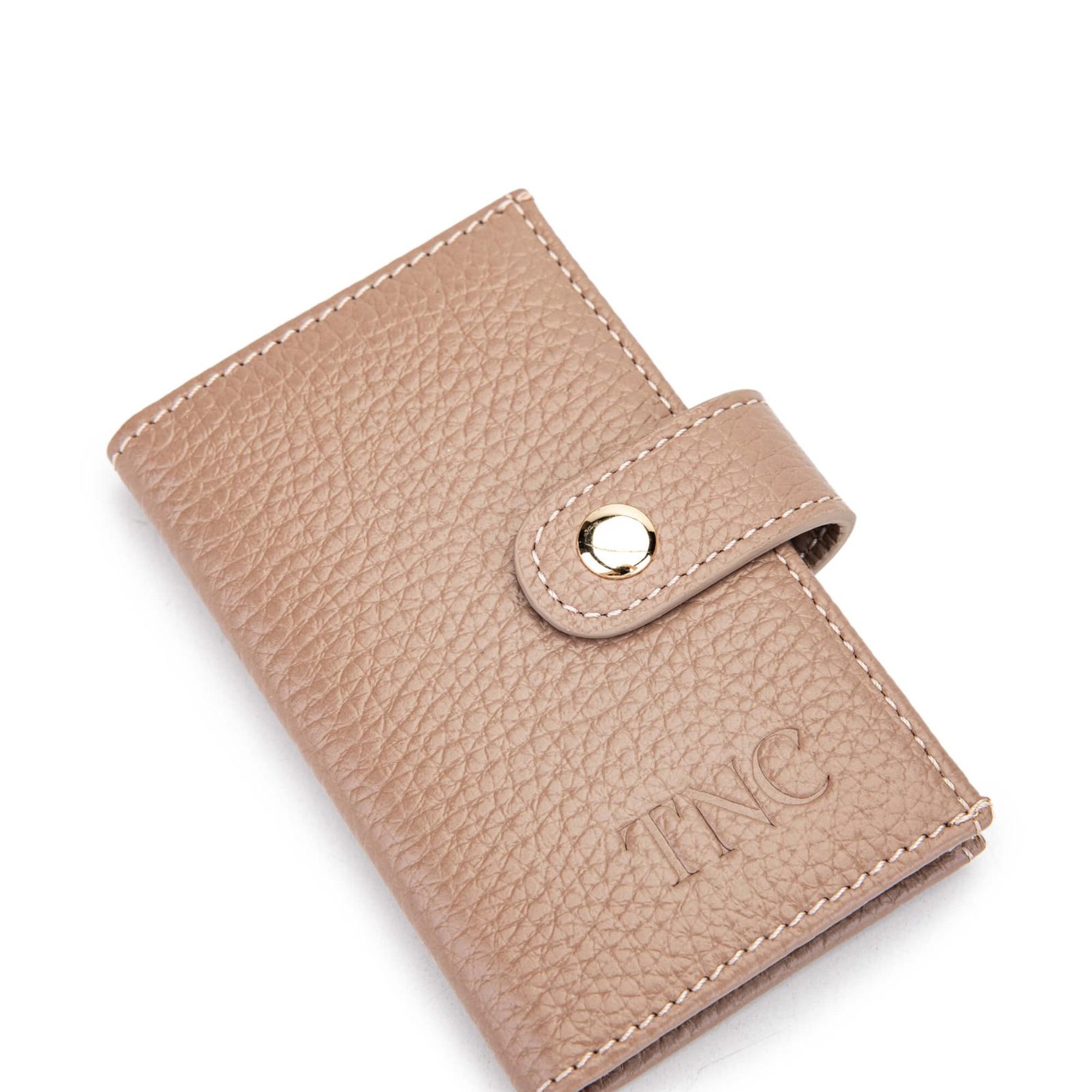 Tamer Tanca Unisex Hakiki Deri Vizon Floter Kartlık