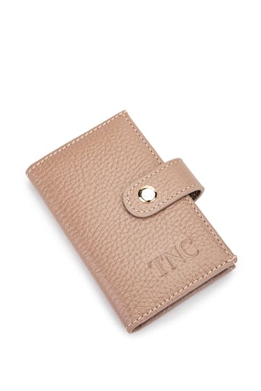  Tamer Tanca Unisex Hakiki Deri Vizon Floter Kartlık