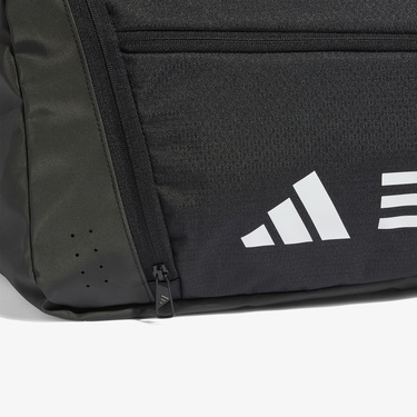  adidas Essentials 3 Striped Duffel Unisex Siyah Spor Çantası