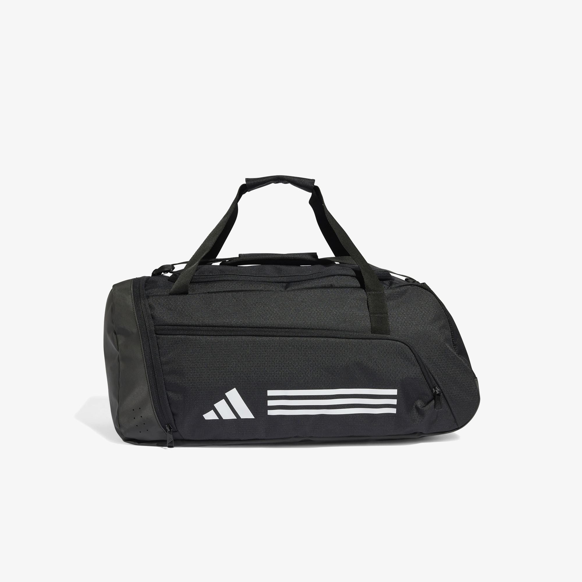 adidas Essentials 3 Striped Duffel Unisex Siyah Spor Çantası