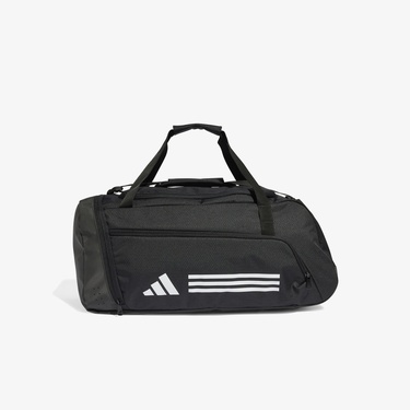  adidas Essentials 3 Striped Duffel Unisex Siyah Spor Çantası