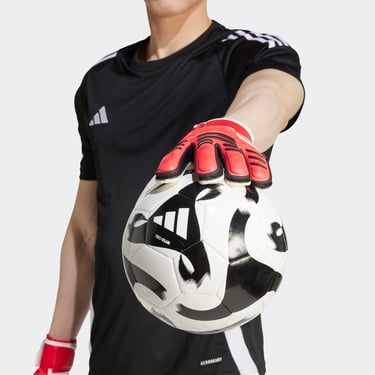  adidas Predator Match Fingersave Erkek Kırmızı Kaleci Eldiveni