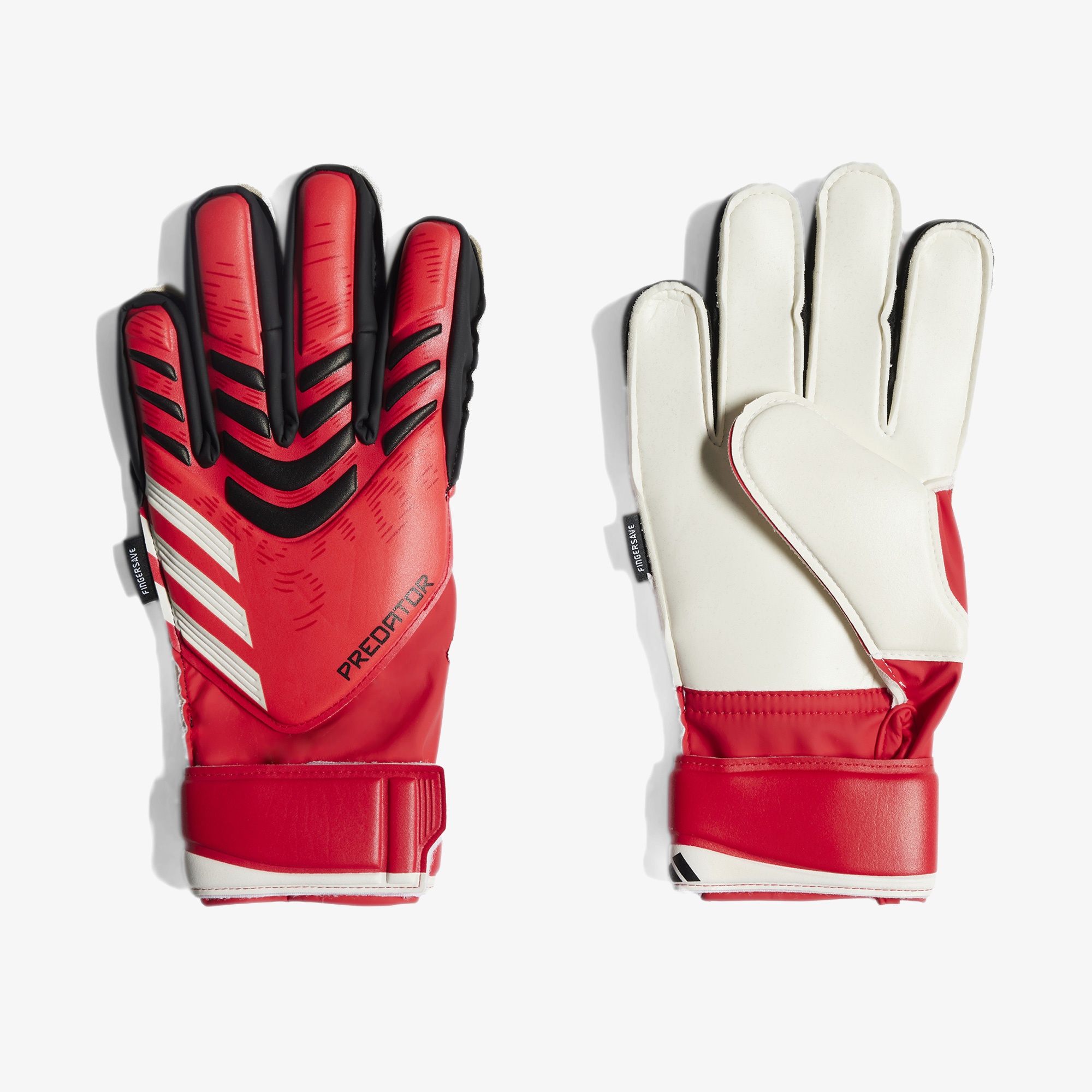 adidas Predator Match Fingersave Çocuk Kırmızı Kaleci Eldiveni