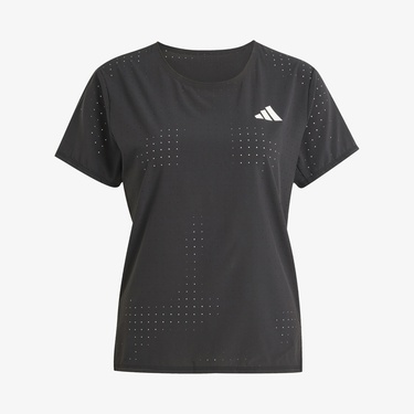  adidas Adizero Running Kadın Siyah Koşu T-Shirt