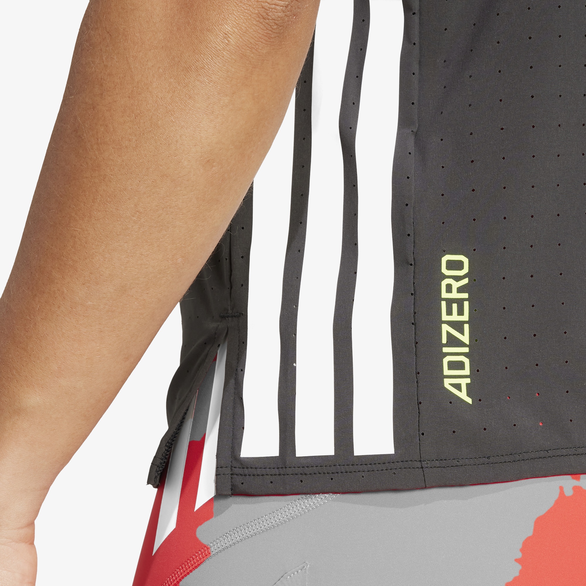 adidas Adizero Running Kadın Siyah Koşu T-Shirt