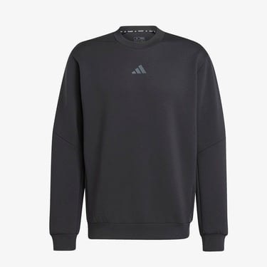  adidas Designed For Training Crew Erkek Siyah Sweatshirt
