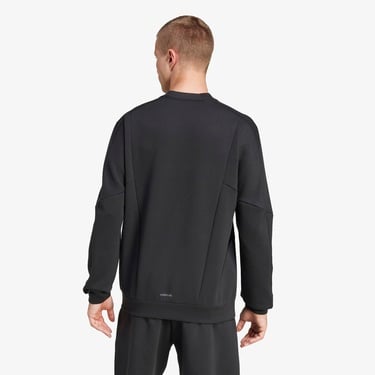  adidas Designed For Training Crew Erkek Siyah Sweatshirt