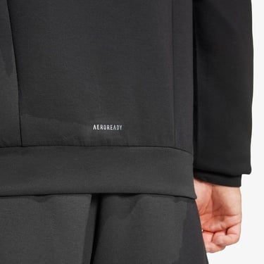  adidas Designed For Training Crew Erkek Siyah Sweatshirt