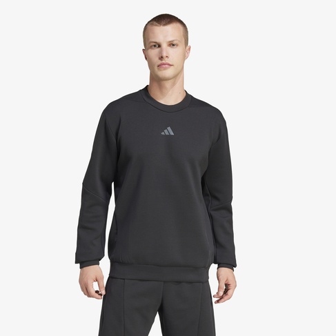  adidas Designed For Training Crew Erkek Siyah Sweatshirt