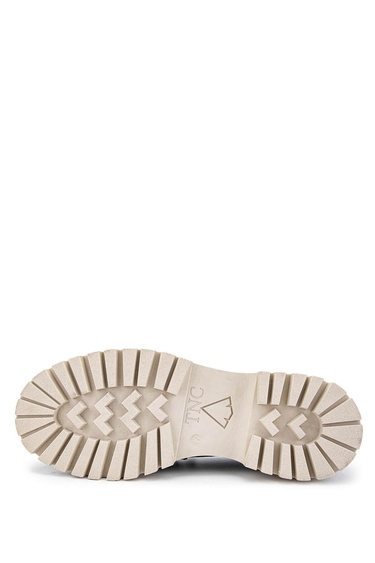  Tamer Tanca Kadın Hakiki Deri Lacivert Loafer Ayakkabı