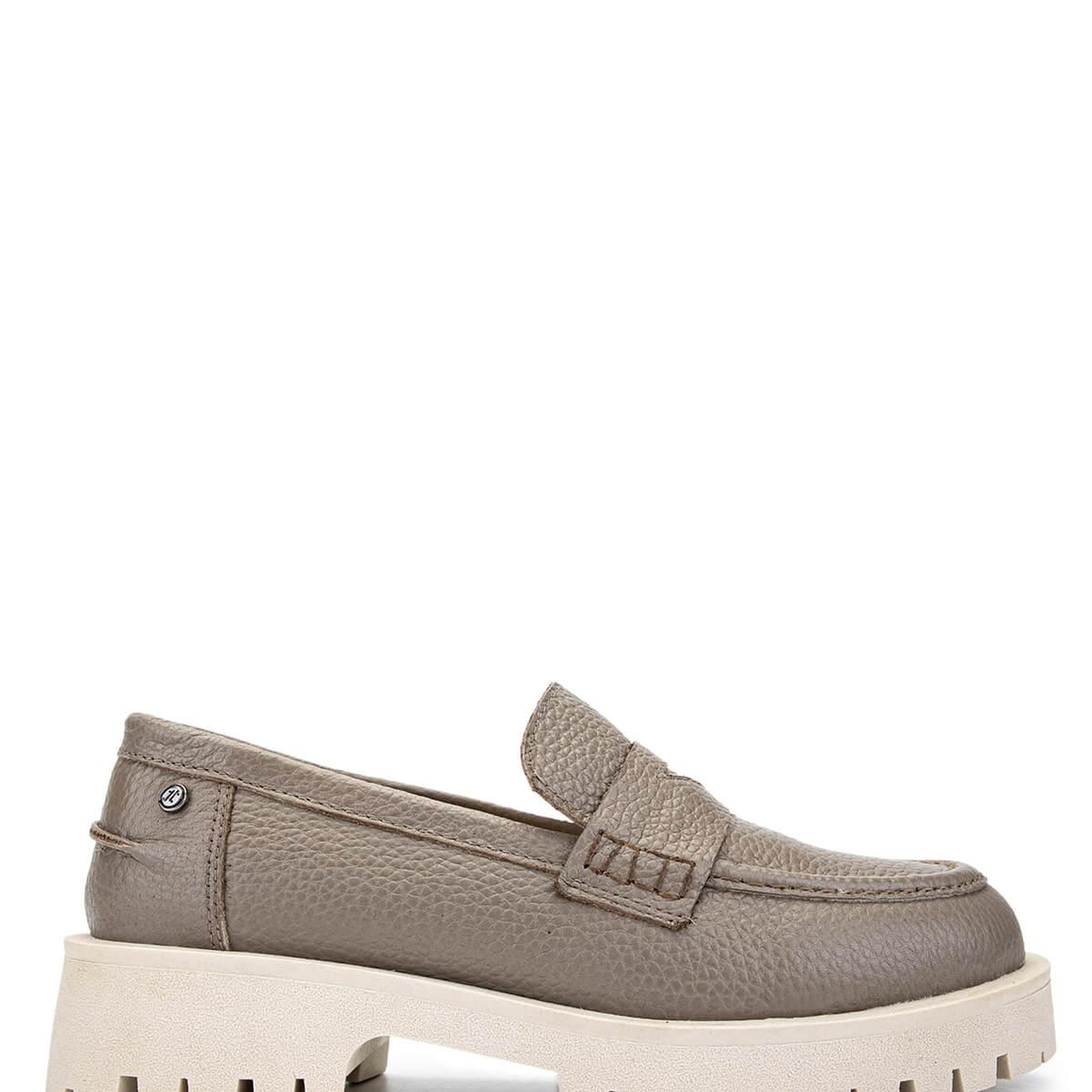 Tamer Tanca Kadın Hakiki Deri Vizon Floter Loafer Ayakkabı