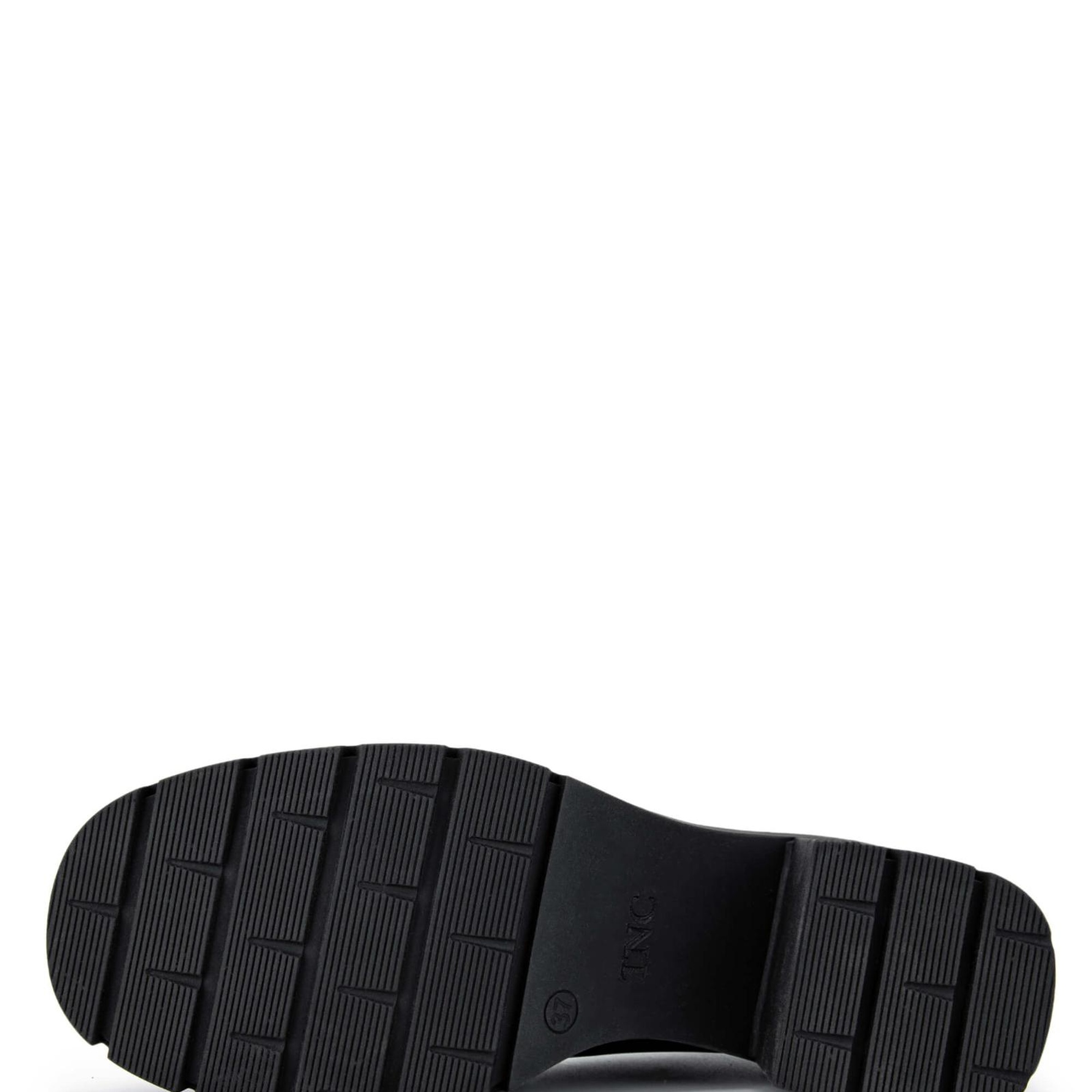 Tamer Tanca Kadın Hakiki Deri Siyah Deri Makosen Ayakkabı