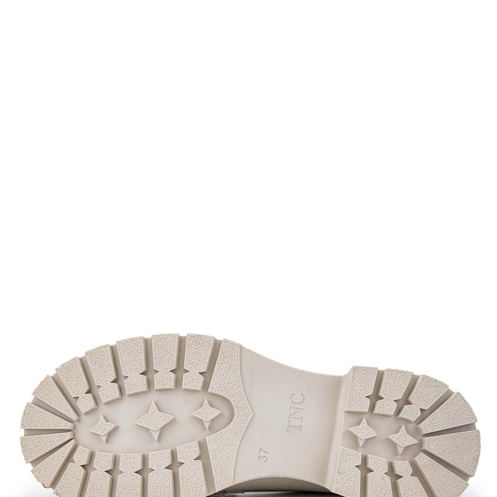 Tamer Tanca Kadın Hakiki Deri Bej Loafer Ayakkabı